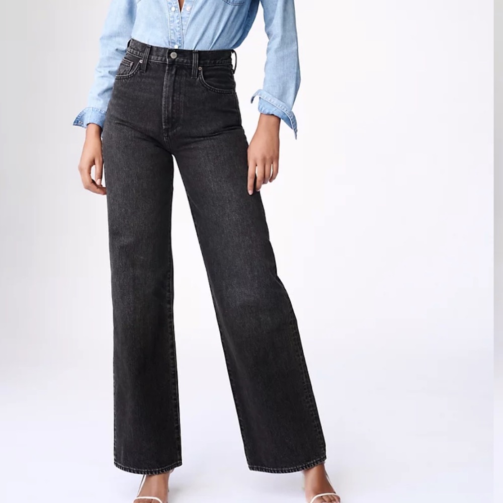 The coco high rise L33 organic denim mom jeans